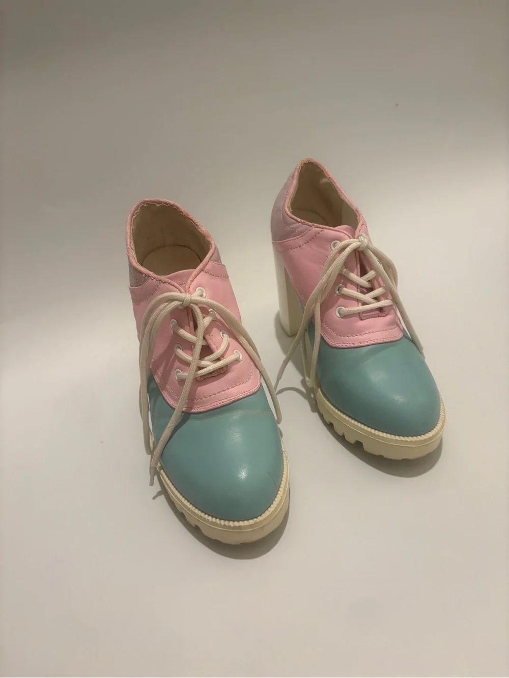 Hot Topic Pastel Platform Oxford Heels- Womens 6